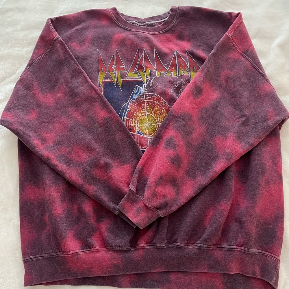 Urban Outfitters Def Leopard Sweatshirt